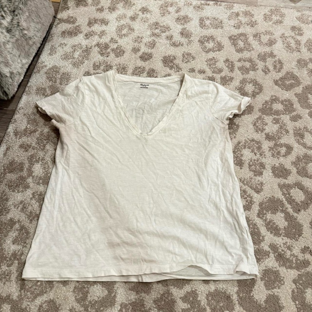 Madewell white tee
